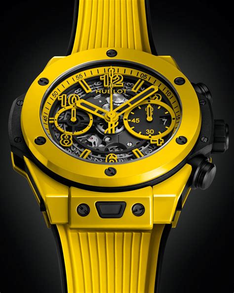 hublot yellow ceramic|hublot big bang steel ceramic.